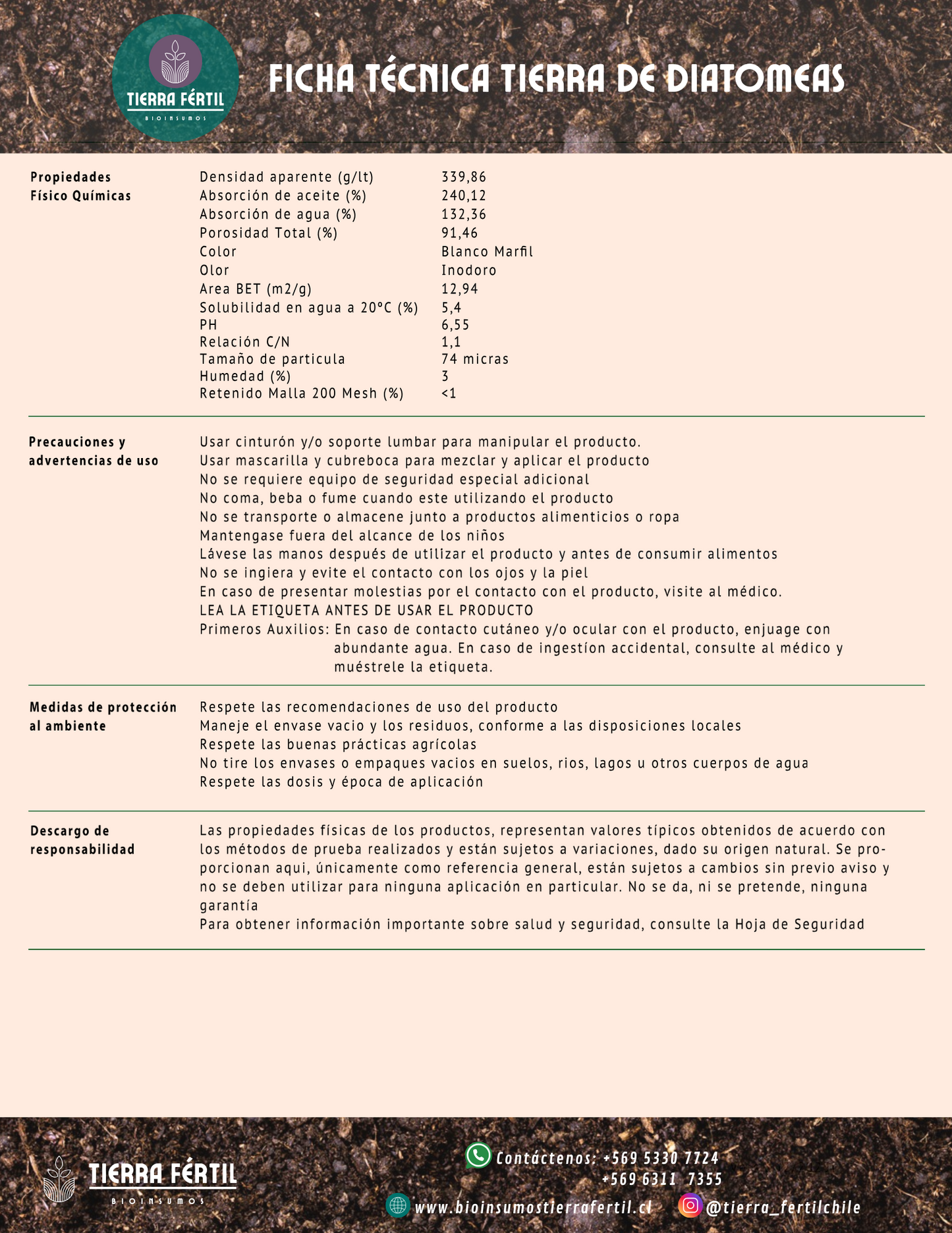 Tierra de Diatomeas